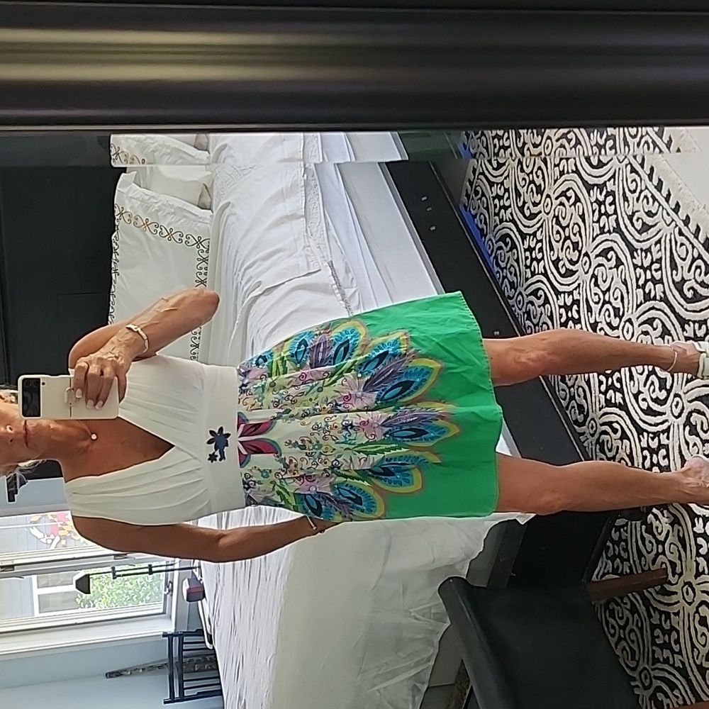 SPECTACULAR DESIGUAL Sundress, Size 36